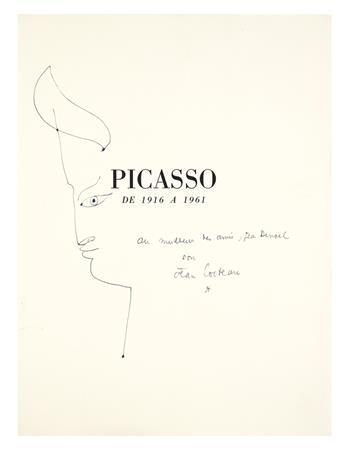 (PICASSO, PABLO.) Cocteau, Jean. Picasso de 1916 à 1961.